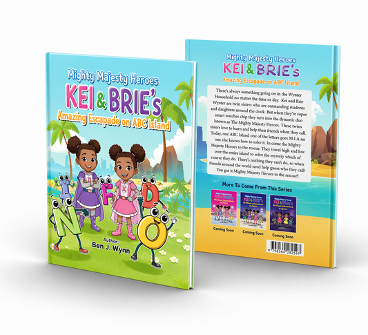 Héroes de la Poderosa Majestad: La increíble aventura de Kei y Brie en la Isla ABC