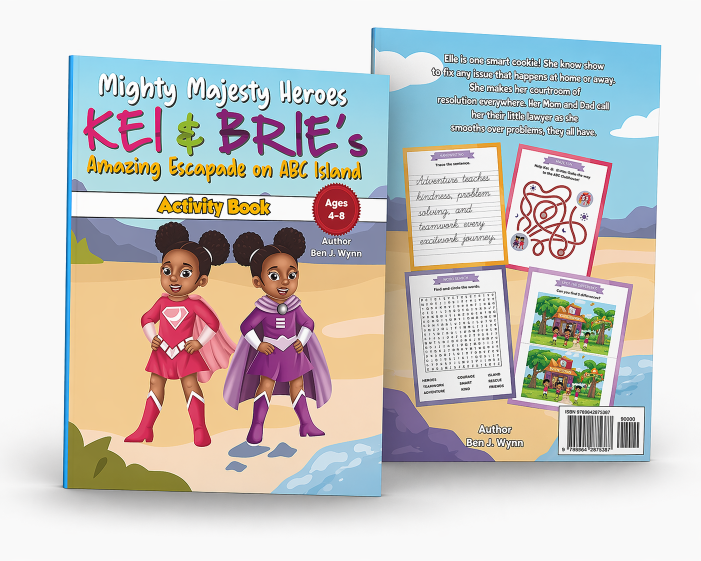 Mighty Majesty Heroes: Activity Book