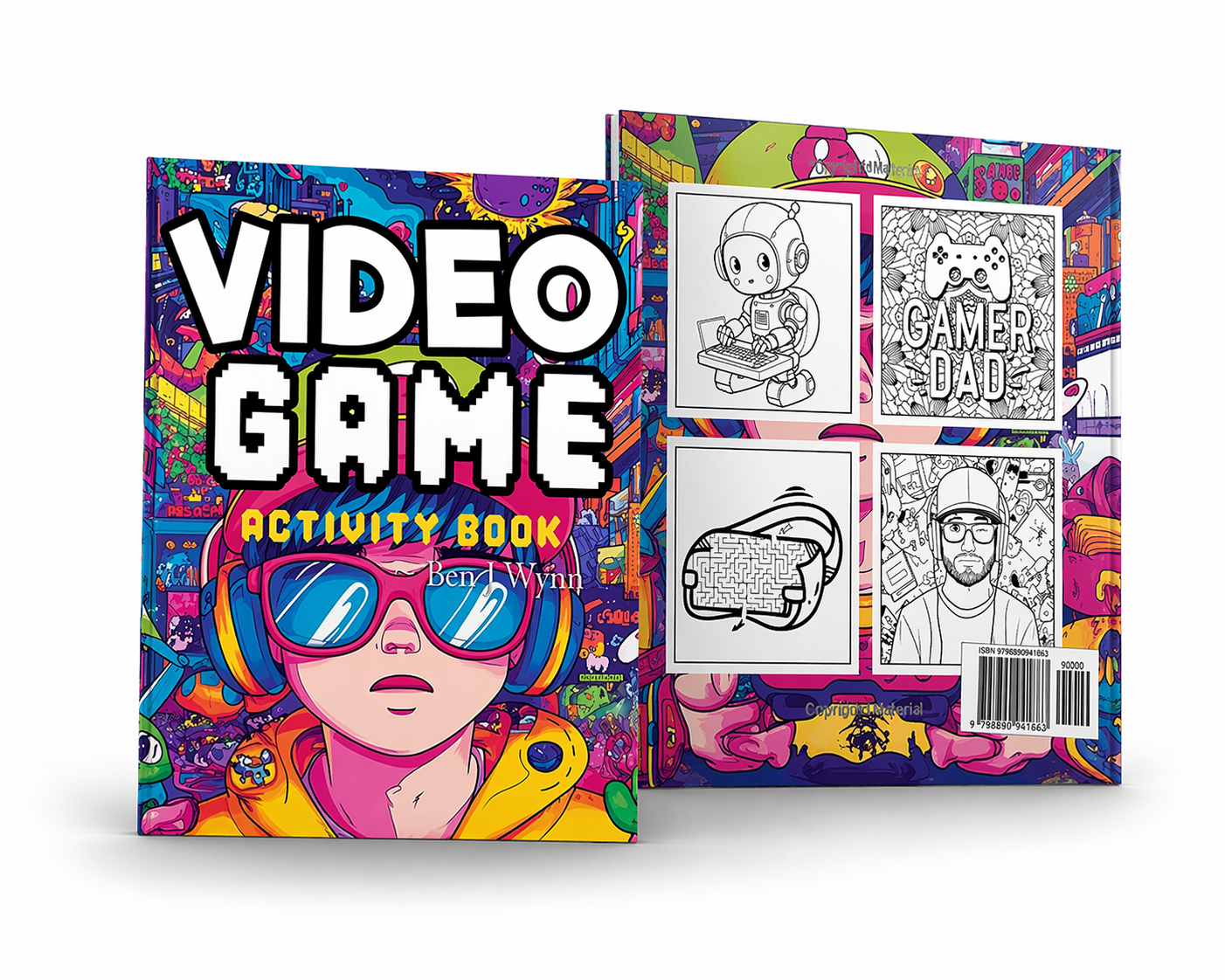 Video Game: Activity Coloring Book