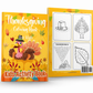 Happy Thanksgiving: Activity Workbook for Kids (Holidays Activity Coloring Book Pack)