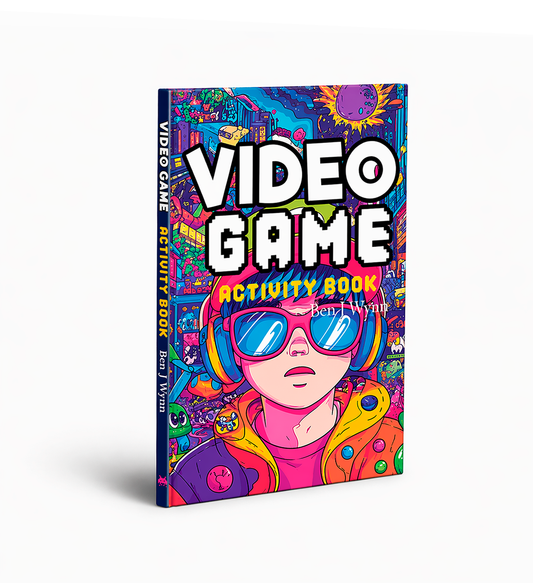 Video Game: Activity Coloring Book